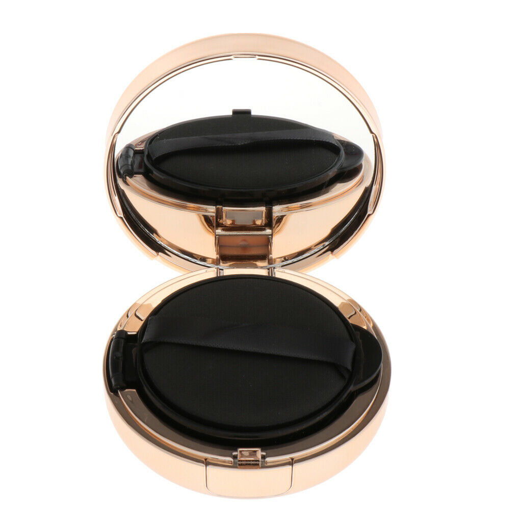 Glittering Pink Empty Air Cushion Puff Case