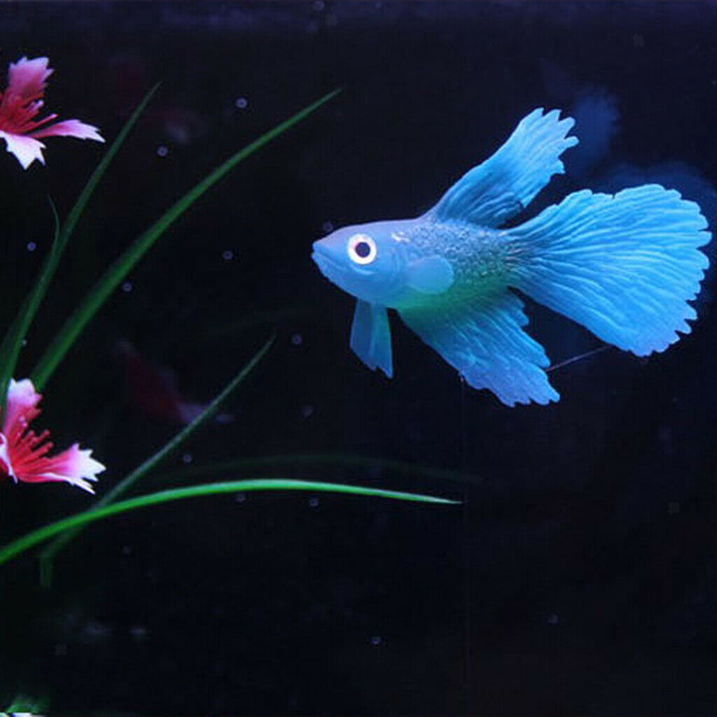 2x Realistic Silicone Aquarium For Aquarium Fish Tank