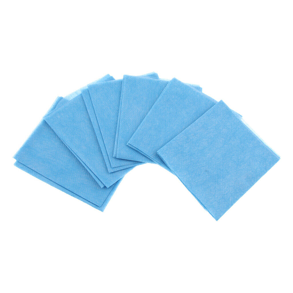 6 Pieces Travel Waterproof Toilet Seat Paper Covers Disposable Sanitary Blue