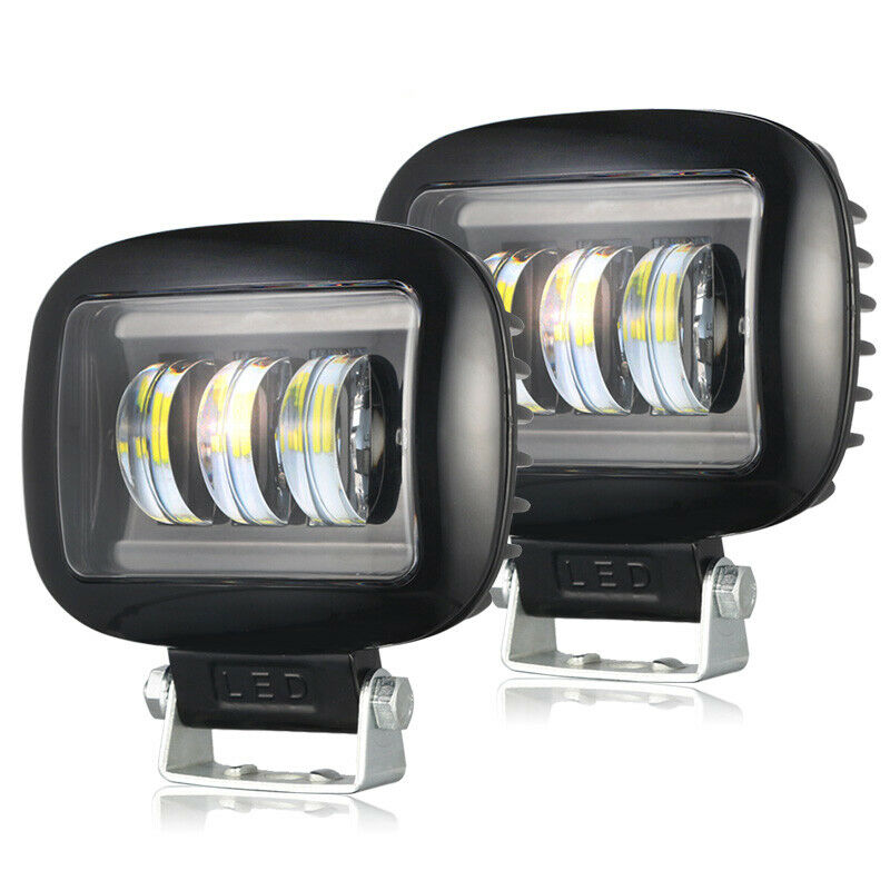 30W led Car Geadlight Fog Square Light for Auto Off Road 4x4 for Jeep SUVL X Qx