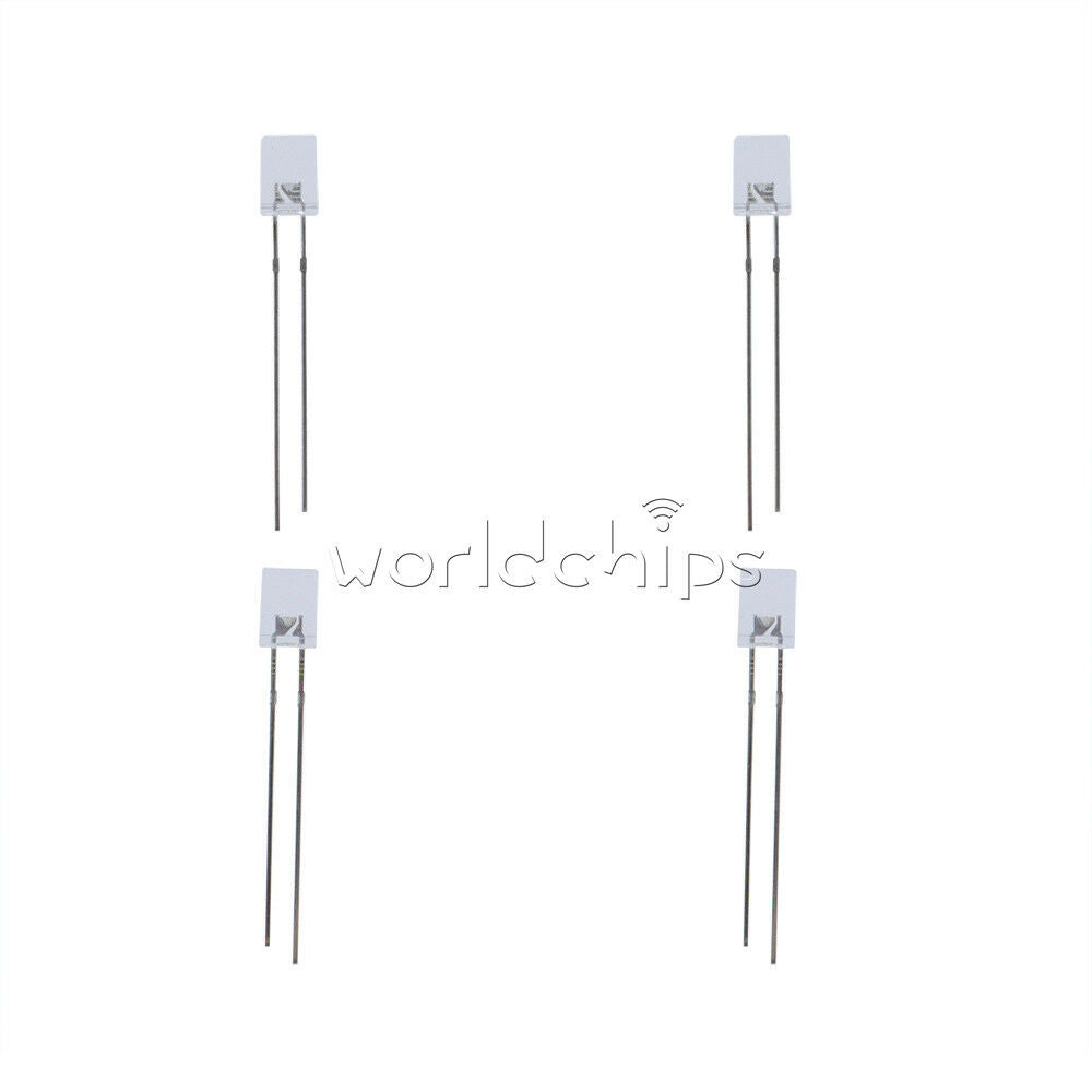 10PCS Square White Light LED Light-emitting Diode 2*5*7mm
