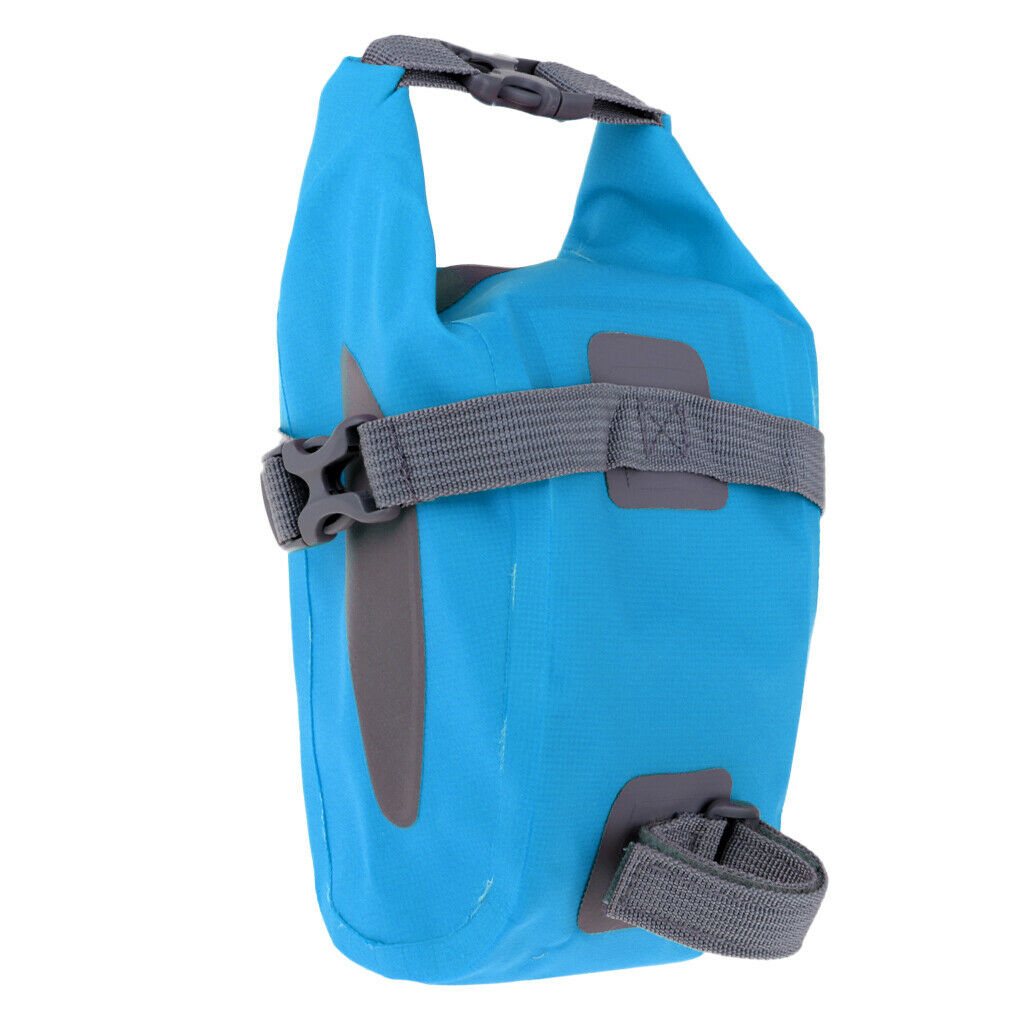 Bike Bicycle Saddle Bag Storage Cycle Seat Pouch Rear Tail Tool Bag Sky Blue