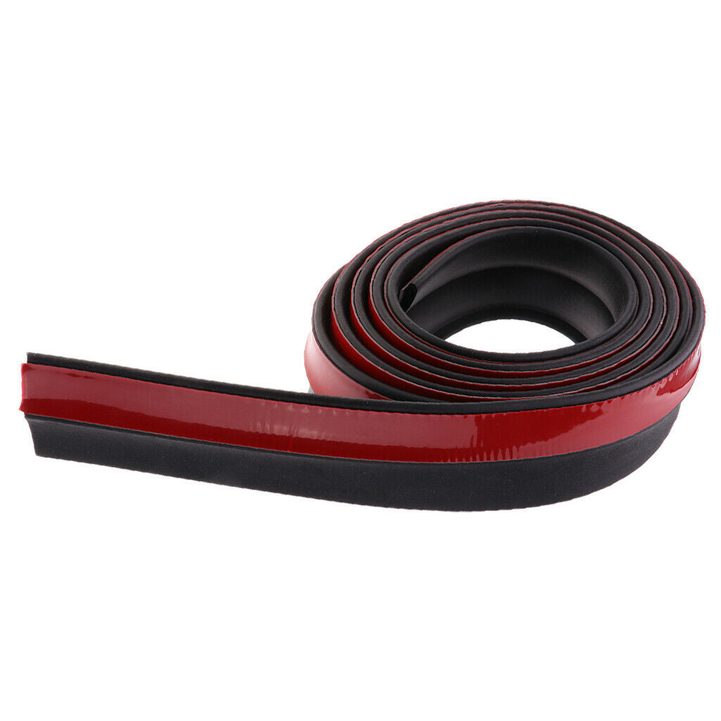 1 piece rubber protection strip for all car bumper skirts lower lip front