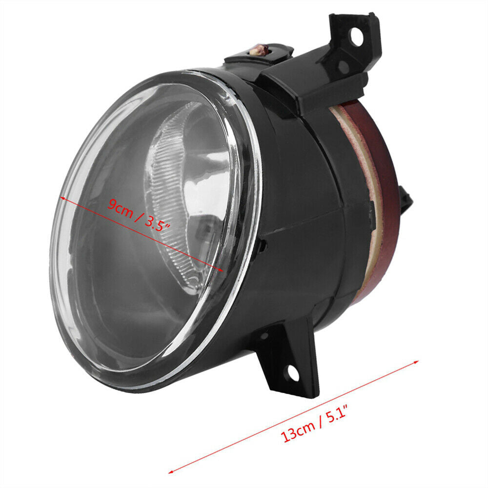1 Pair Car Front Bumper Fog Light Driving Lamp for JETTA GOLF MK5 TIGUAN CADDY