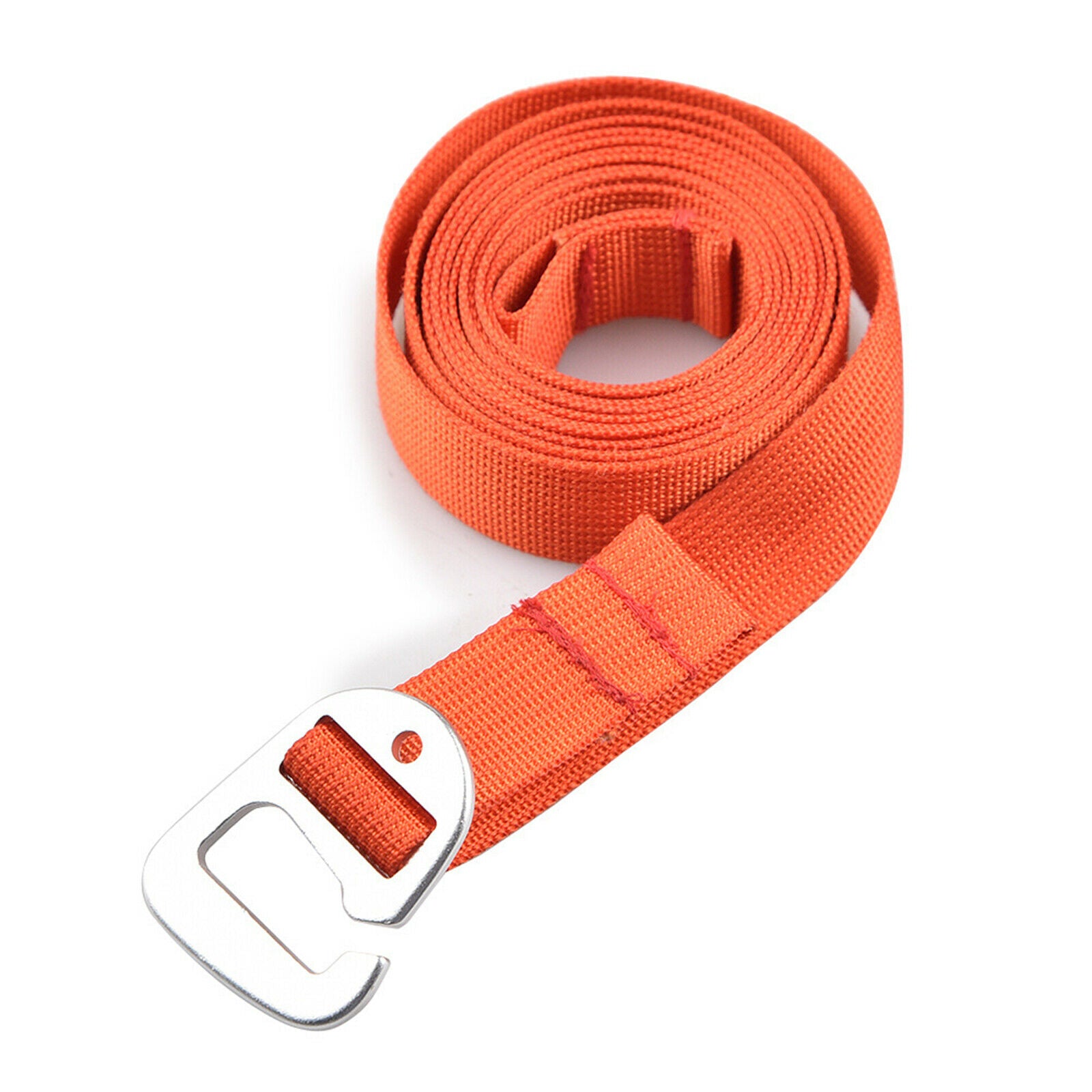 Adjustable Luggage Strap Suitcase Safe Tie Belt Flat Bungee Cord 2m,Orange