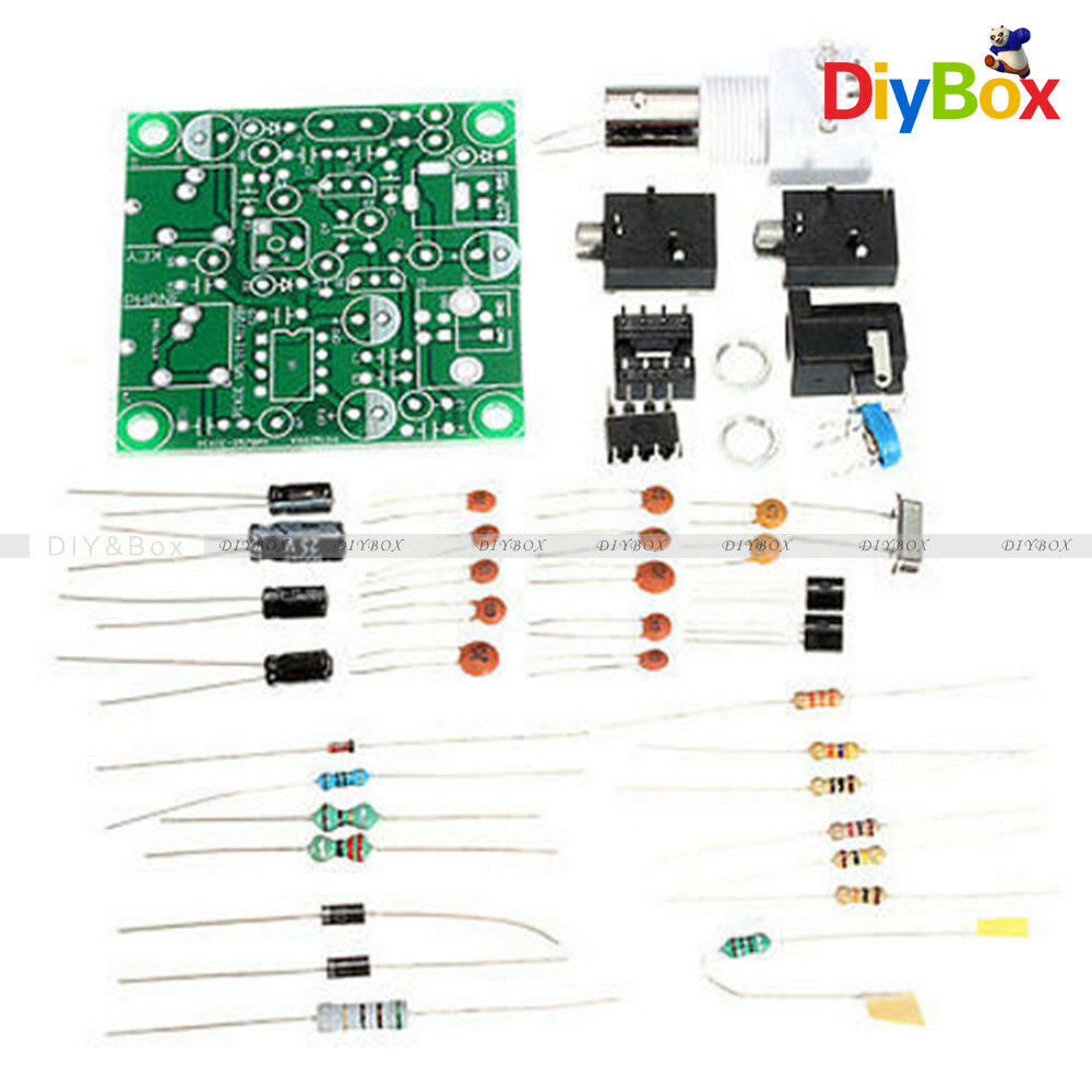 DIY RADIO 40M CW Shortwave Transmitter QRP Pixie Kit Receiver 7.023-7.026MHz