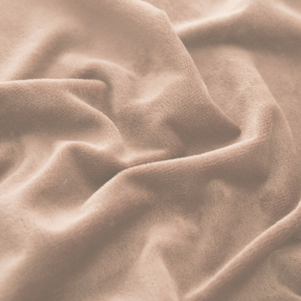 2pcs/set Soft Crystal Velvet Massage Bed Sheet Cover Rosy Camel 120x190cm