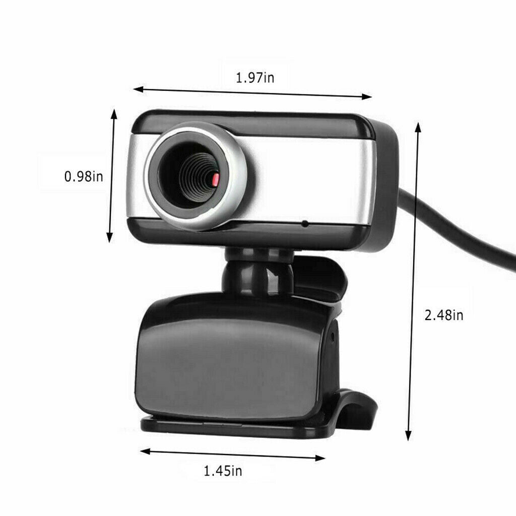 3Pcs New Computer Web Camera Digital USB Webcam Camera For Laptop Desktop