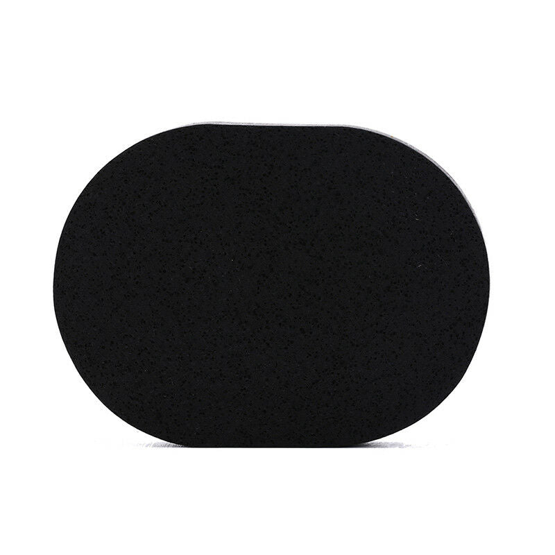 soft bamboo charcoal wash face deep cleaning sponge puff makeup foundation.l8