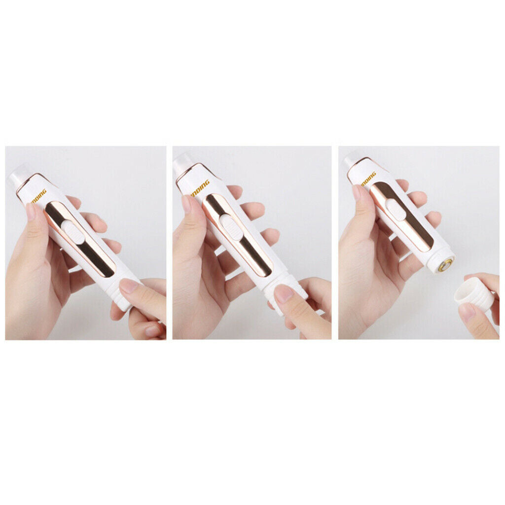 Electric Nail Drill Machine Kit Nail Art Pen Pedicure Nail Files White