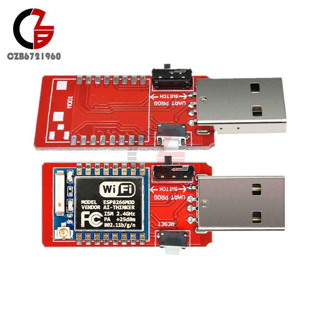 ESP-07 Serial USB to ESP8266 ESP07 Wifi Transceiver Adapter Built-in Antenna