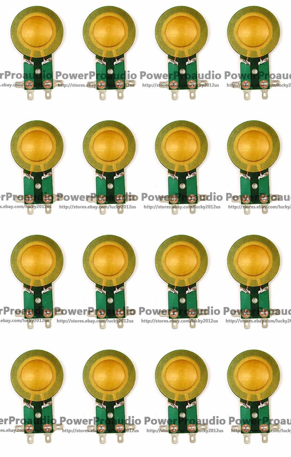 16pcs/lot 25.4mm Hiqh Quality diaphragm 8ohm for Foster N30,025N08, 025H27