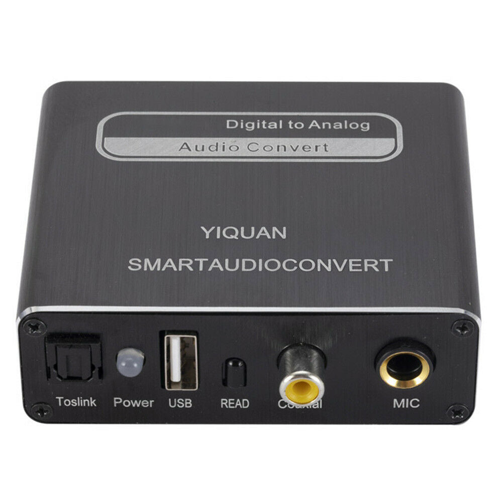 192kHz Digital to Analog Converter Bluetooth Coaxial DAC w/ Optical Adapter