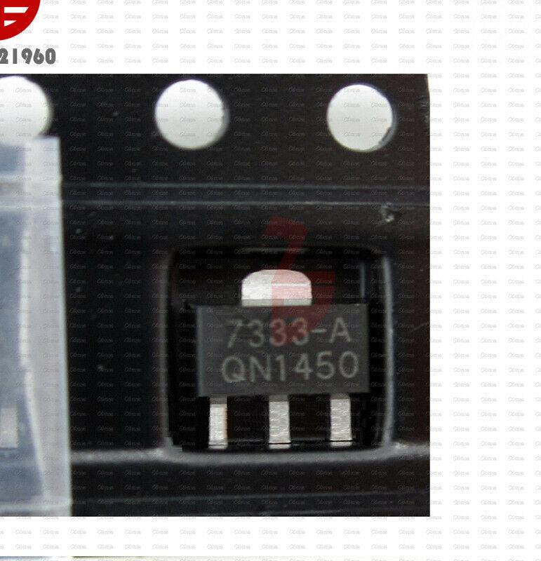 10Pcs 3.3V HT7333-A HT7333 SOT-89 Low Power Consumption LDO Voltage Regulator