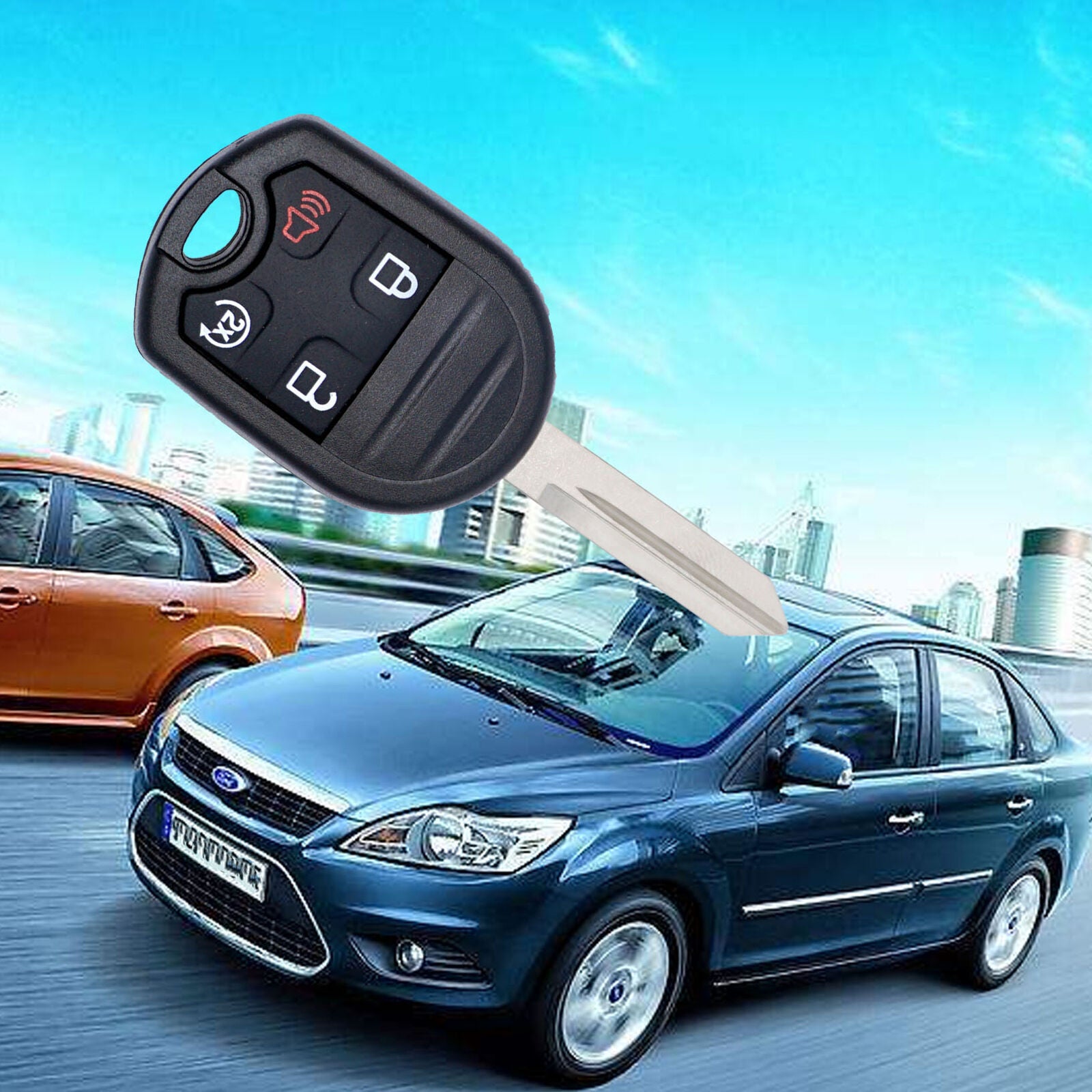2 for Ford 2011 2012 2013 2014 2015 2016 F150 F350 keyless Remote start Key Fob