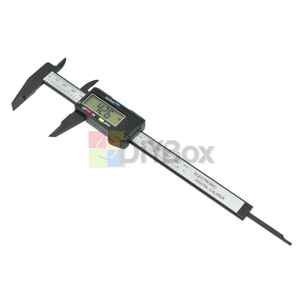 ï¼ˆ0-150mmï¼‰LCD Digital Electronic Carbon Fiber Vernier Caliper Gauge Micrometer