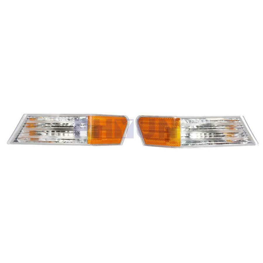2pcs Front Left+Right Parking Turn Signal Light Housing For Jeep Patriot 2007-14