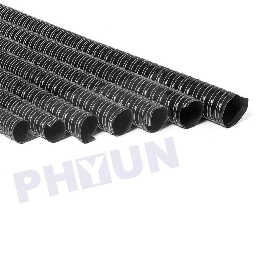 Silicone Air Ducting Flexible Brake Cold Induction Intake Pipe Hose 76mm 1m3.3ft