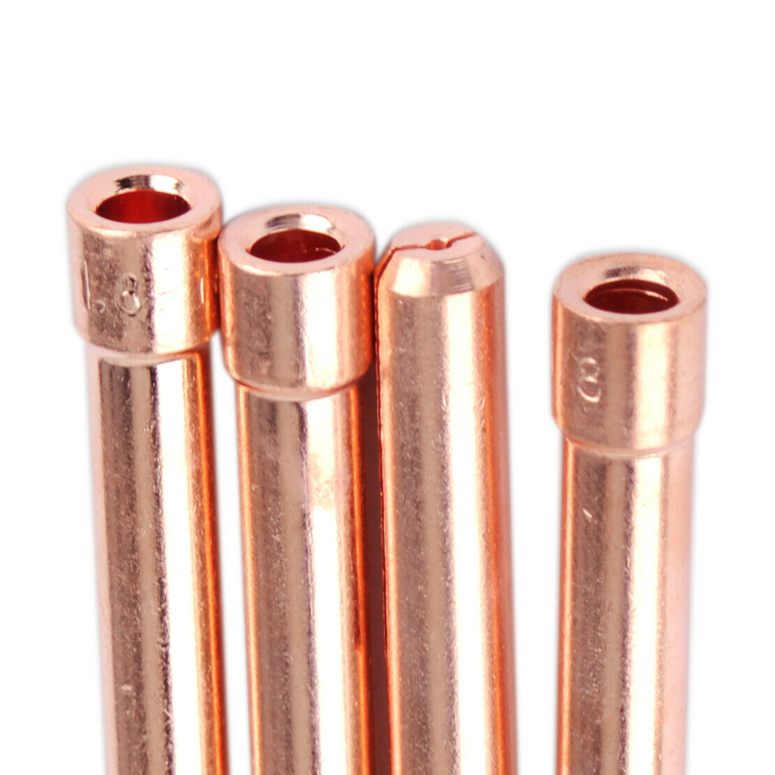 4pcs TIG Welding Torch Collet 10N22 10N23 10N24 10N25 Fit for WP17 18 26 An