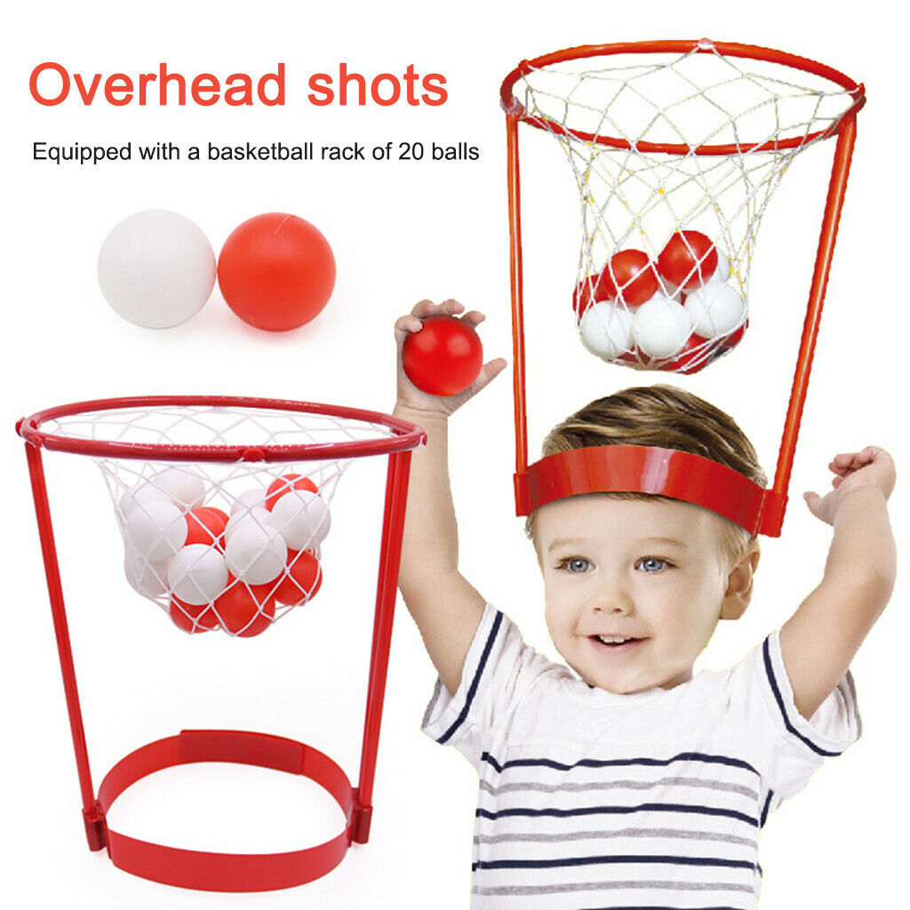 Fun Novelty Head Hoop Basketball Game Christmas Birthday Adults Activity