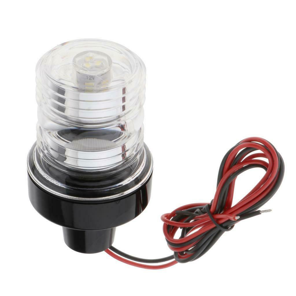 12-24V Marine Boat Navigation LED Light All-round IP66 Lamp w/ 3.28ft Cable