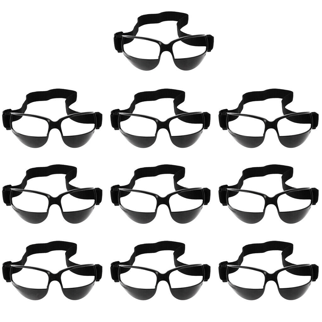 5X Anti Slip Basketball Glasses Goggles Sports Eyewear Training Aid Black