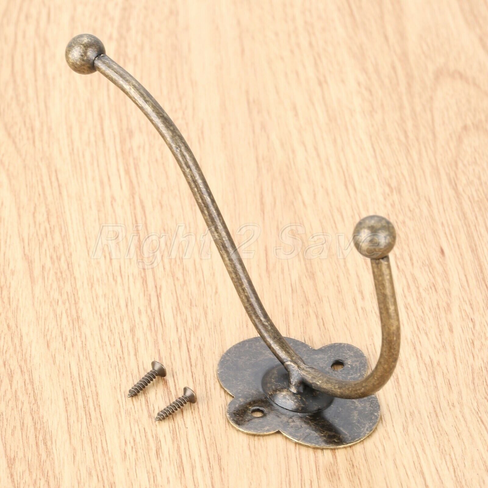 Retro Coat Hat Clothes Towel Hanger Holder Bathroom Kitchen Wall Hook Hanger 1pc