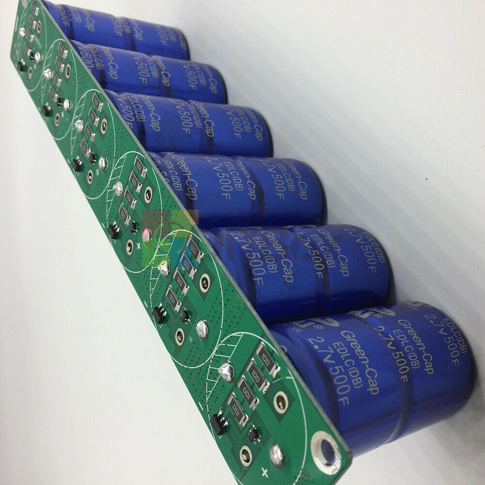 16V 83F Super Farad Capacitor Single Row 2.7V 500F Capacity Protection Board