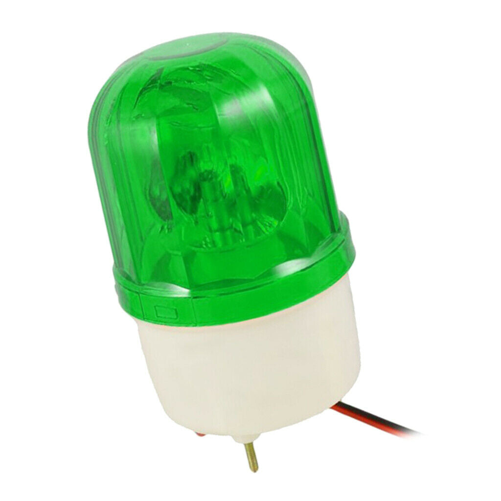 Lots 2 LED Rotary Warning Lamp AC220V Beacon Emergency Bulb Alarm Traffic