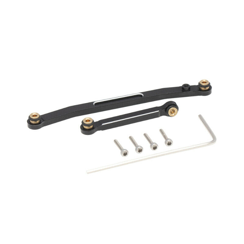 RC Aluminium Steering Rod Tie Links For Axial SCX24 90081 1/24 RC Cars Parts New