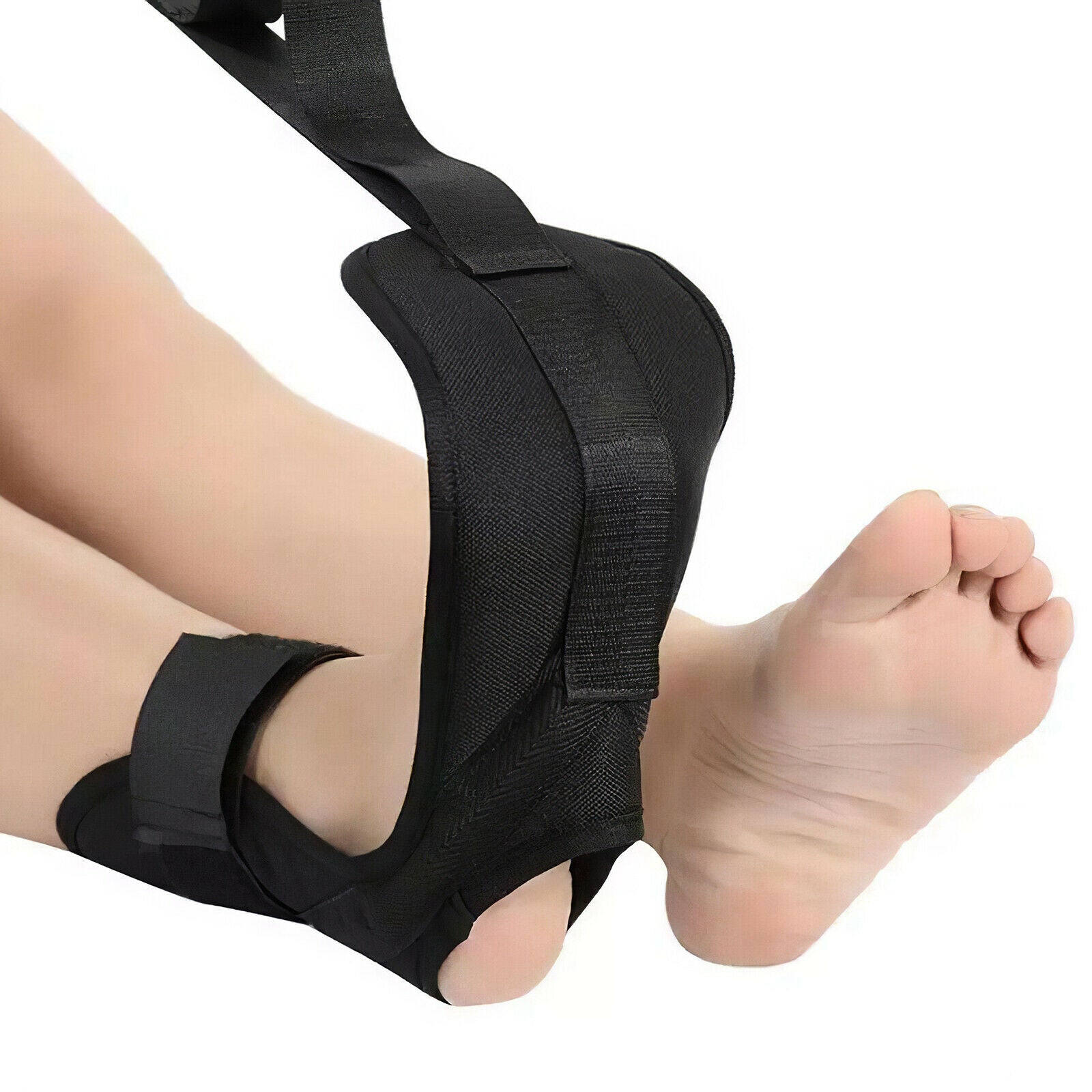 43.3 inch Yoga Stretching Belt Foot Stretcher Leg Training Thigh Ankle