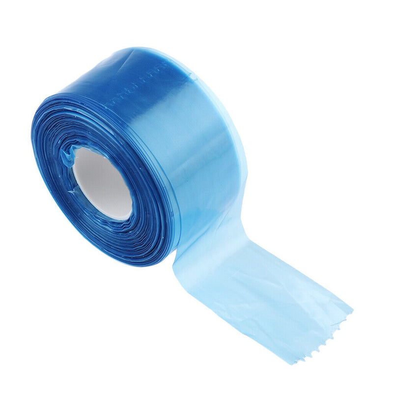 Pack of 200 Disposable Eyeglass Sleeves Hair Styling Tools Covers Blue
