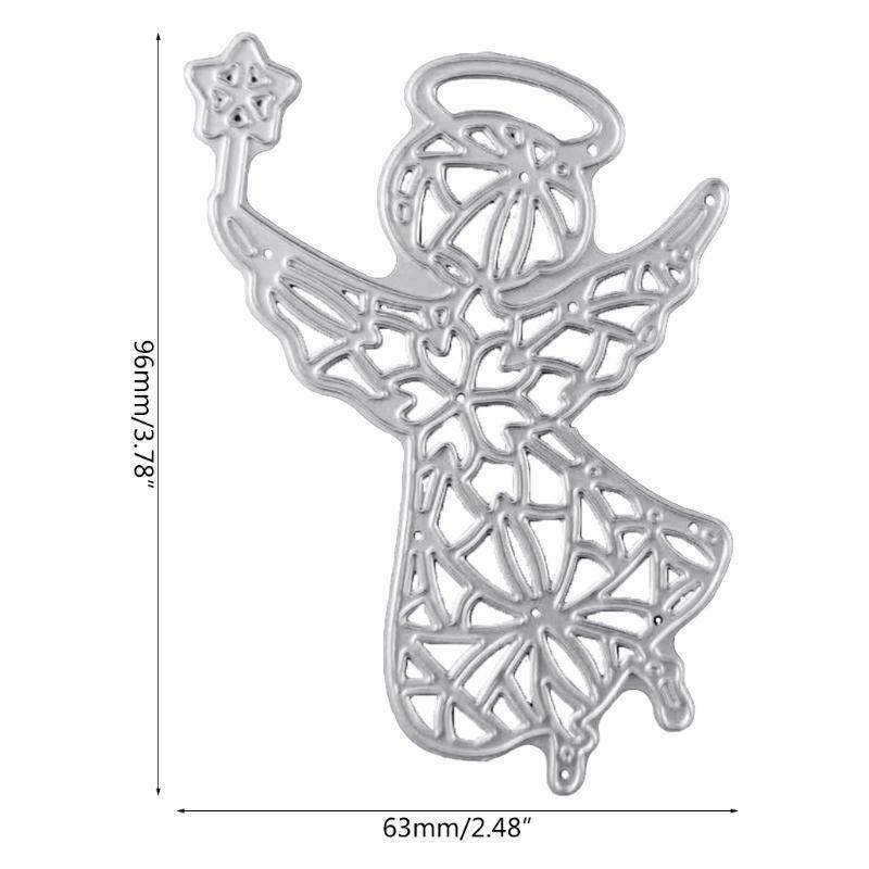 Hollow Angel Metal Cutting Dies Stencil DIY Scrapbook Album Paper Card Template