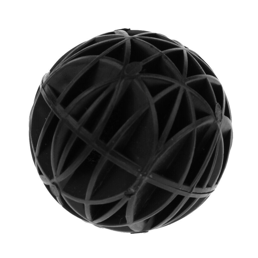 10pcs Auqarium Bio Balls Fish Pond Filter Fish Tank Filtration Black 36mm