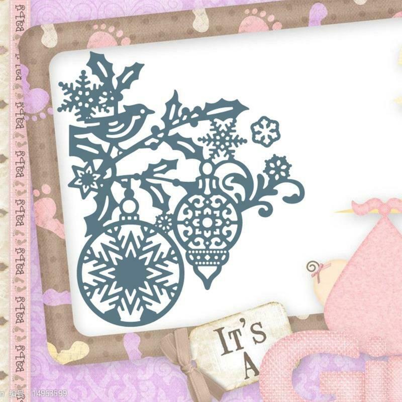Snowball Bird Metal Cutting Dies Stencil DIY Scrapbooking Album Paper Card Craft