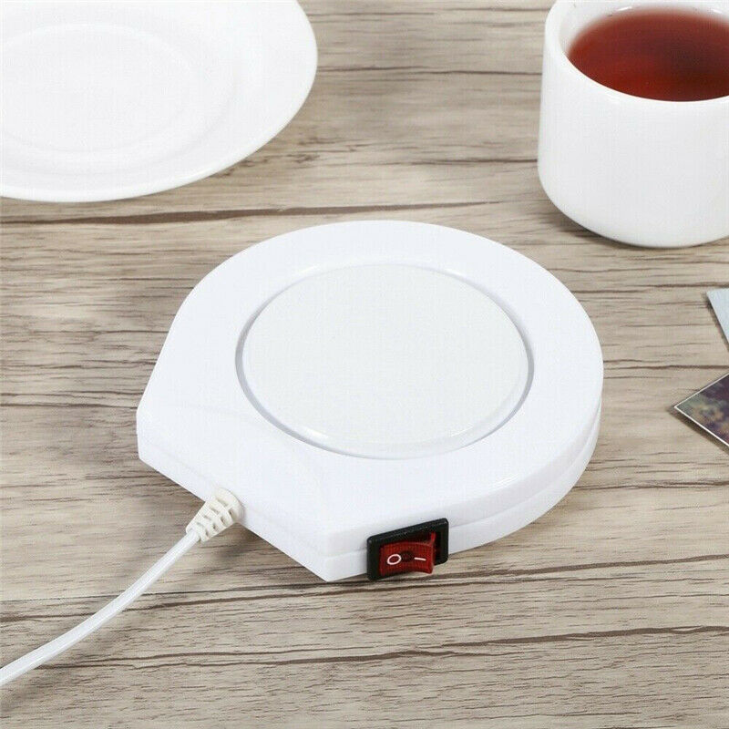 Electric Coffee Mug Warmer Tea Milk Cup Heater Pad Heating Plate for Office Home