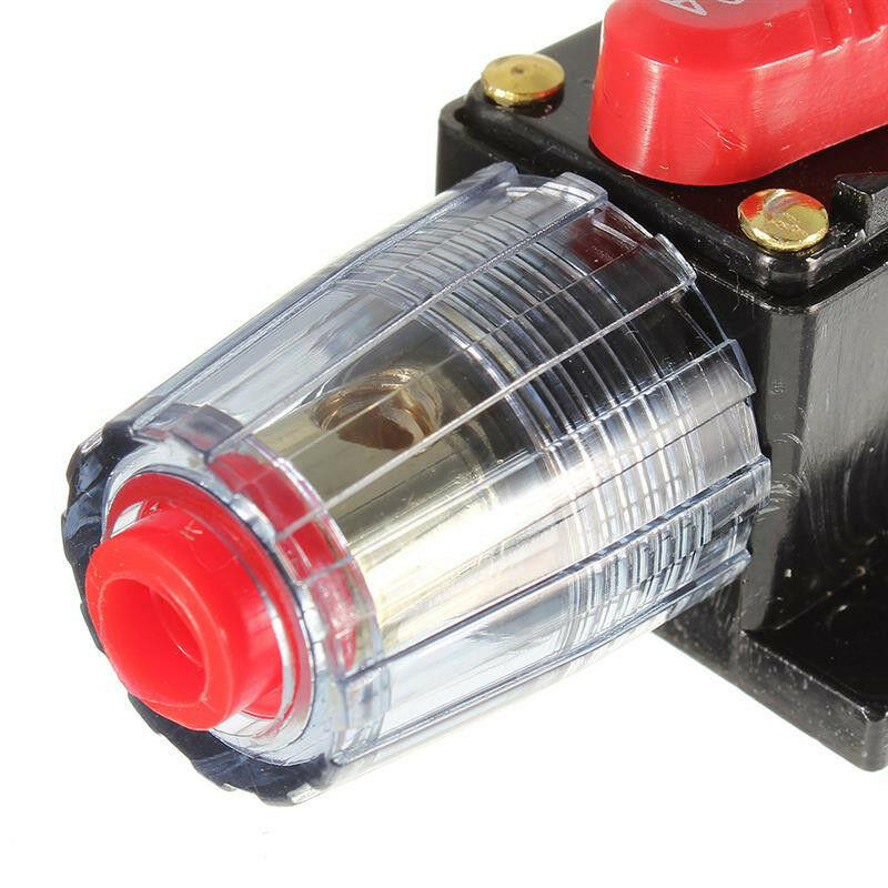 DC 12V Car Audio Inline Circuit Breaker Fuse for System Protection 60A 60AMP New