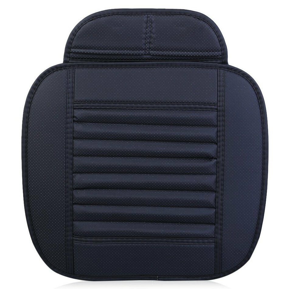 Breathable PU Bamboo Charcoal Car Seat Cover Pad Mat for Auto Chair Cushion 1PCS