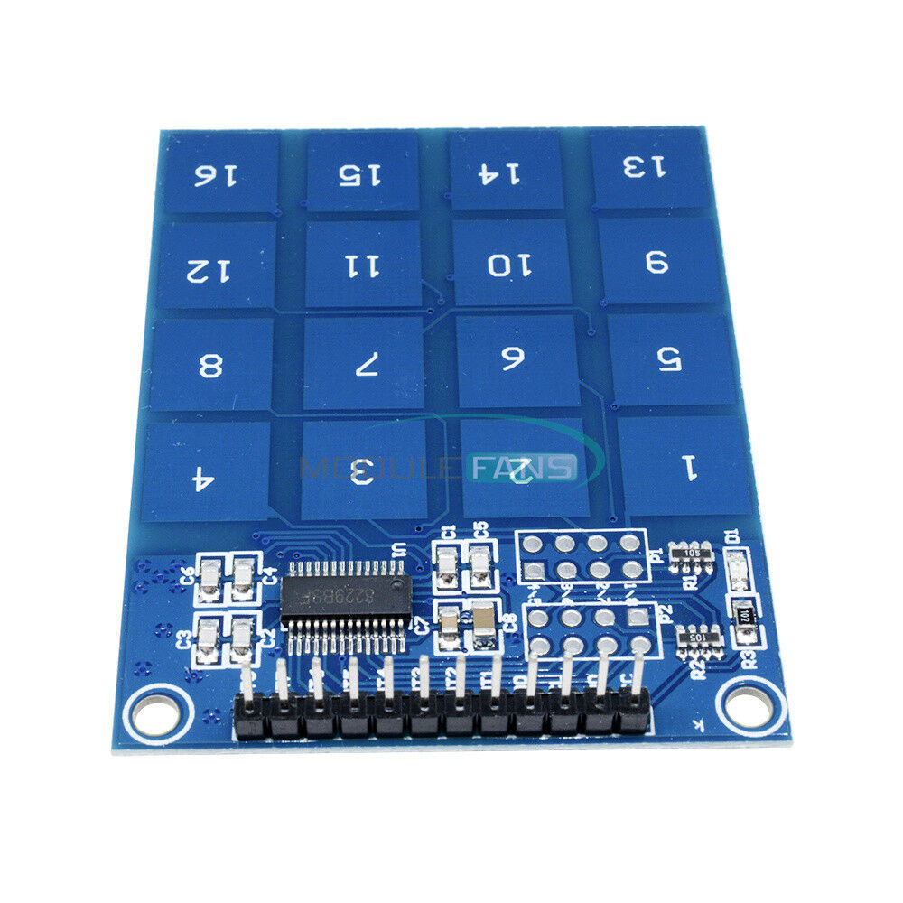 2PCS For Arduino TTP229 16 Channel Digital Capacitive Touch Switch Sensor Module