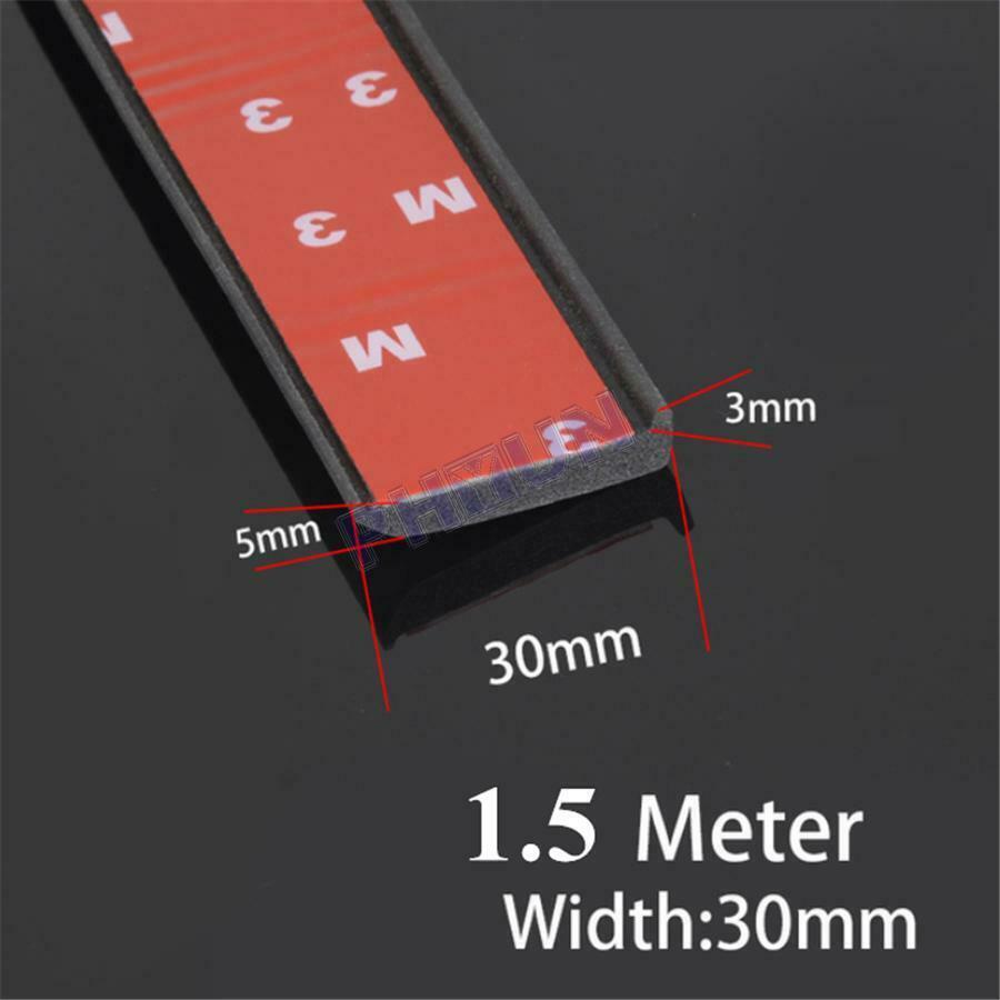 59''*1.2'' Car Wheel Eyebrow Extension Protection Fender Rubber Arch Extenders