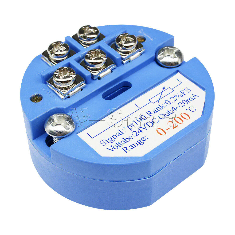 4-20MA 0-200â„ƒ RTD PT100 SBW Temperature Sensor Transmitter Module