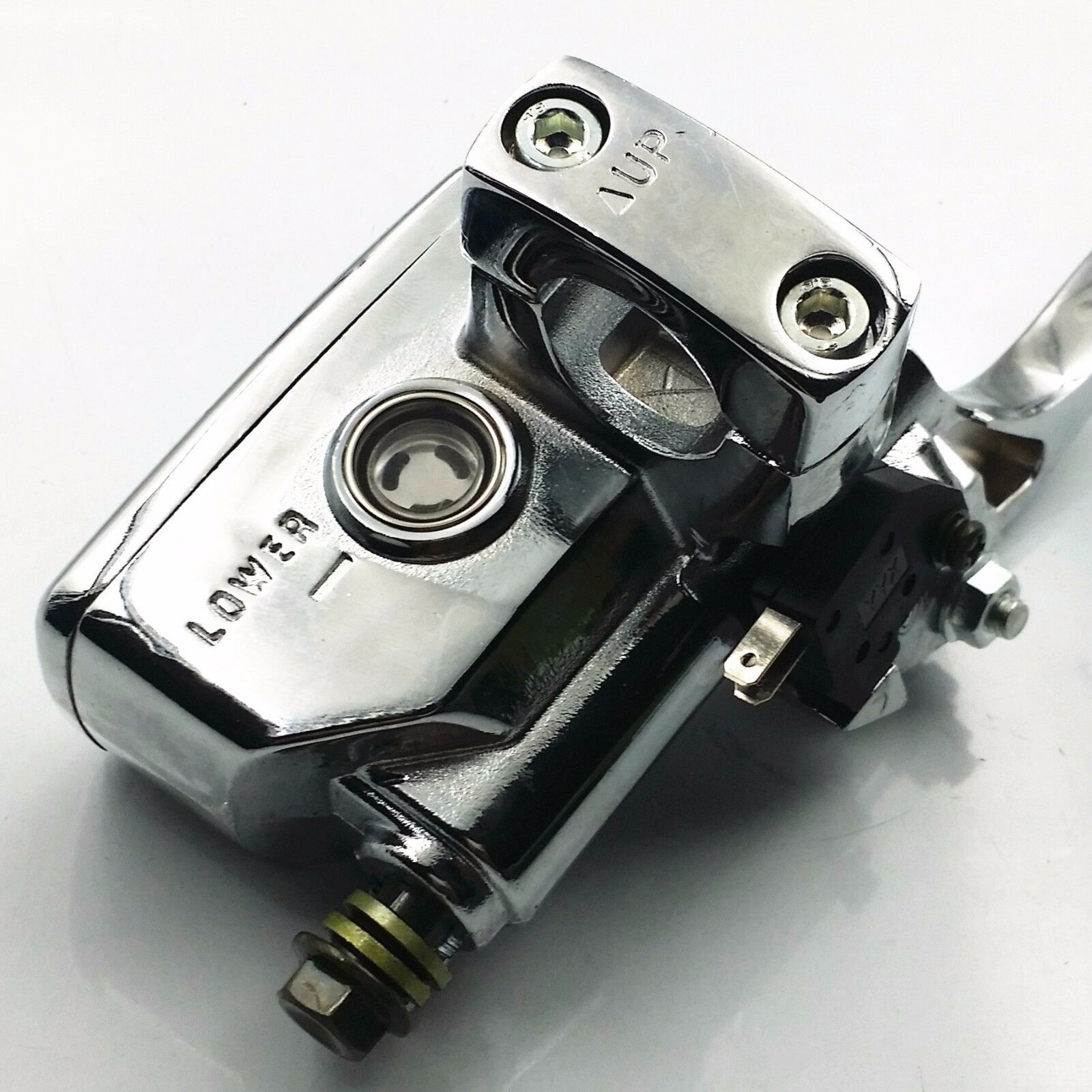 1" 25mm Handlebar Right Brake Reservoir Master Cylinder Motorbike Cruiser CB VT