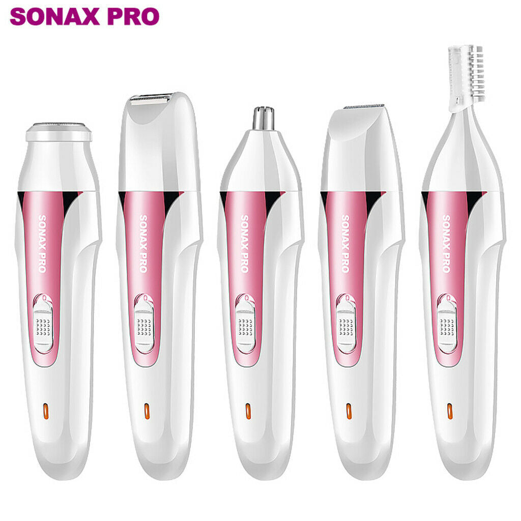 5 in 1 Electric USB Hair Removal Facial Body Bikini Shaver Trimmer Epilator