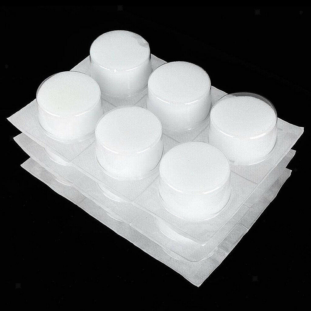 18PCS Pratical Portable Tattoo Dip Cup Caps for Needle Clean Clean Ink