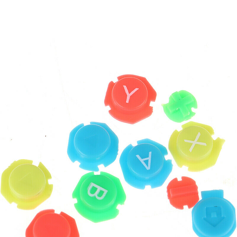 Colorful ABXY Directions Buttons Joystick for NS Joy-con Left Right Controlle FG