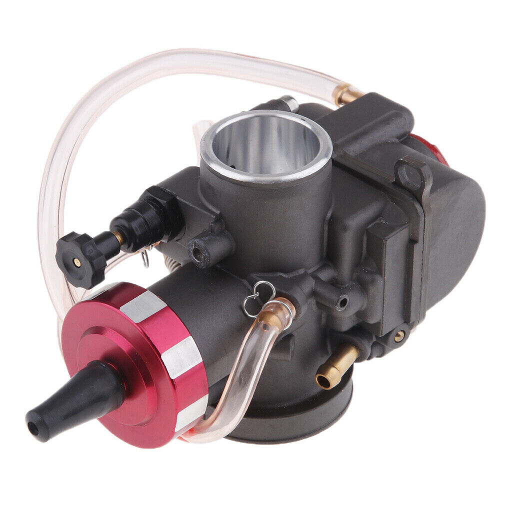 PWK28 28mm Flat Slide Carburetor Kit for 2 stroke 47CC/49CC Scooter Mini ATV