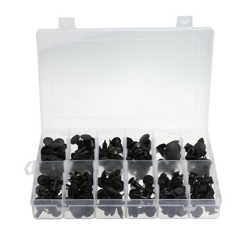 192x Vehicle Body Panel Retainer Push Pin Rivet Trim Clip Fastener Assorted Kit