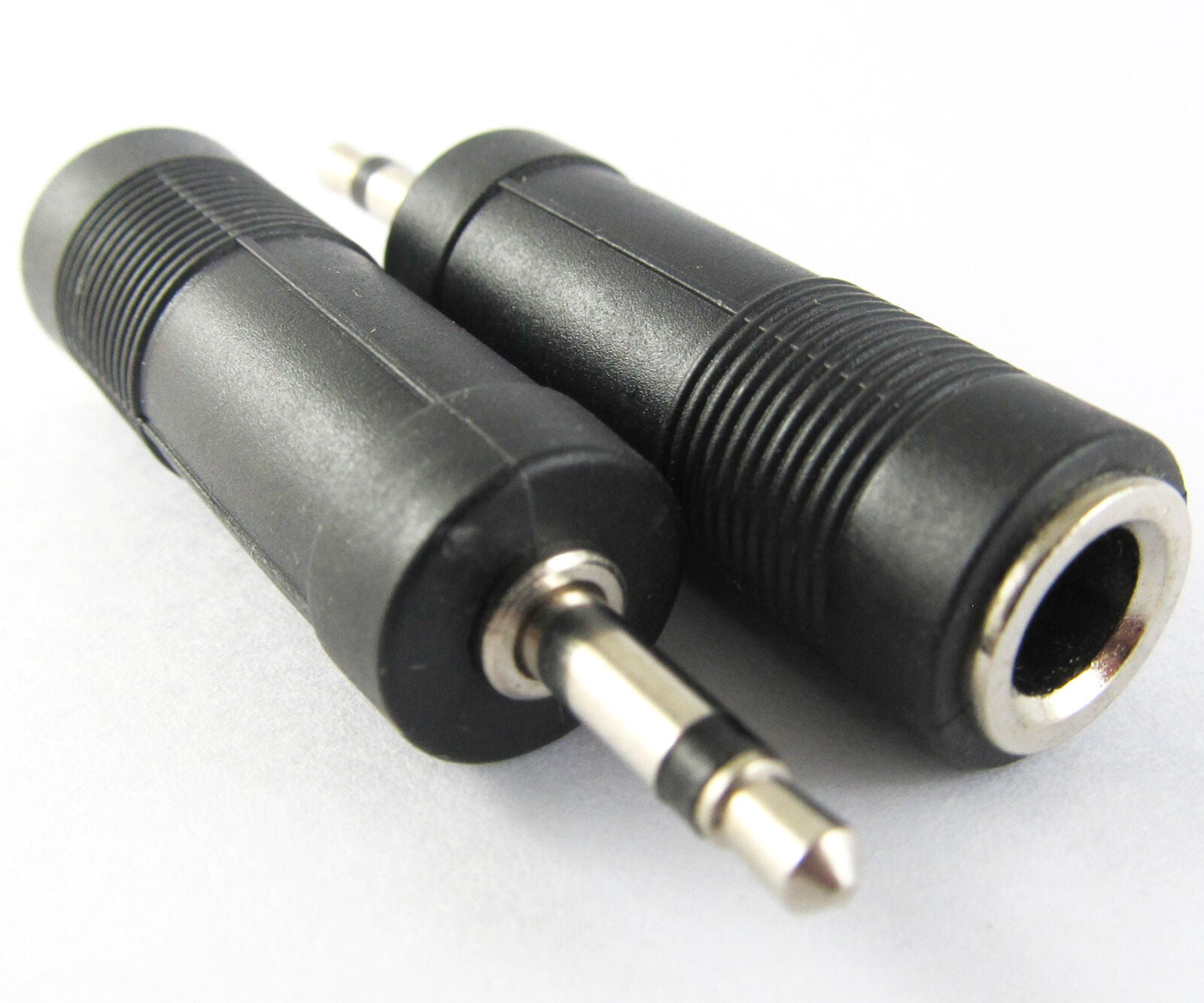 1pc Mono 3.5mm male to Mono 6.35mm female Audio Adapter Converter