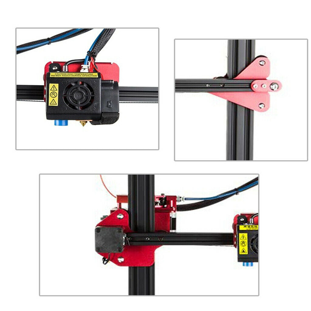 5Pcs Aluminum Alloy Extruder Support Bracket Back-Plate Assy For CR-10S PRO