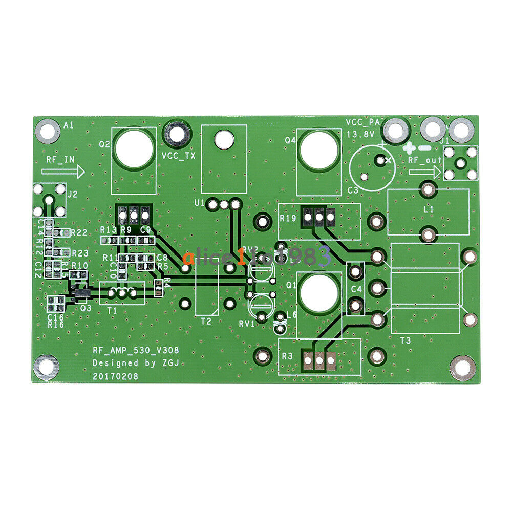 DIY Kit 45W SSB Linear Power Amplifier CW FM HF Radio Transceiver Shortwave